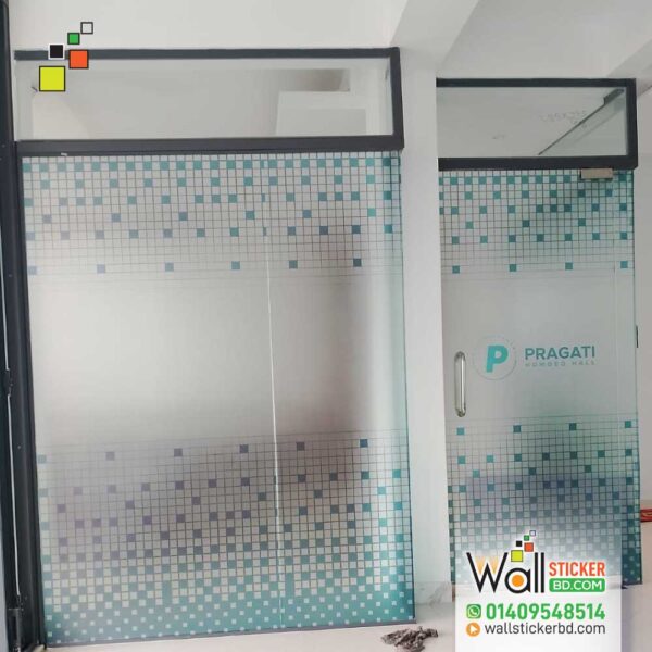 office glass sticker price in Bangladesh