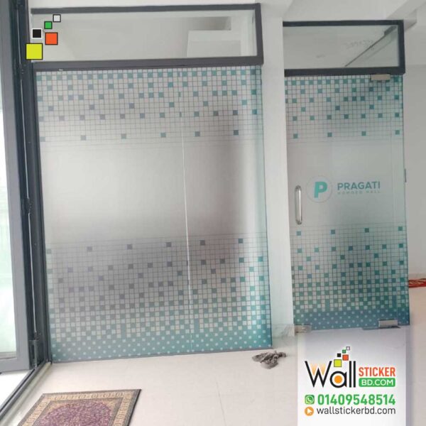 office glass sticker price in Bangladesh