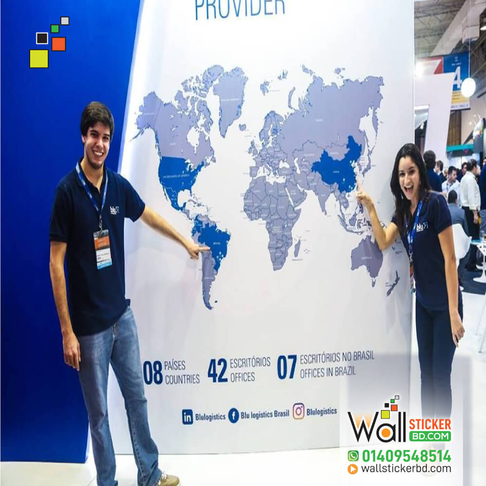 Glass sticker design for Shop