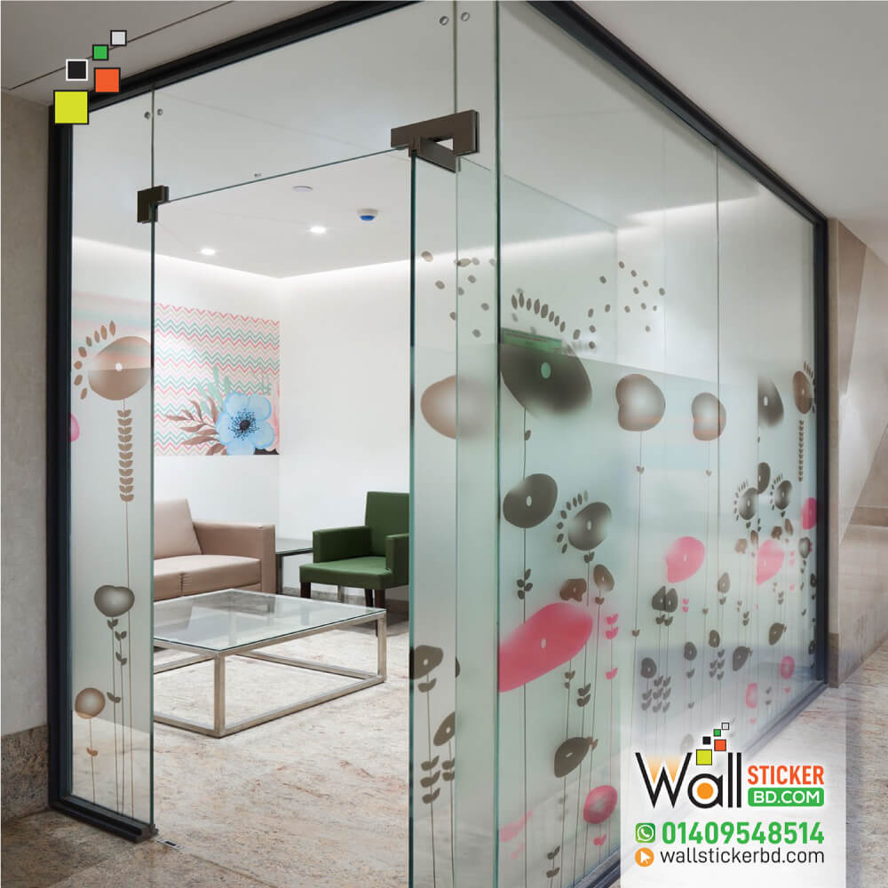 Glass cuting sticker manufacture in dhaka Bangladesh